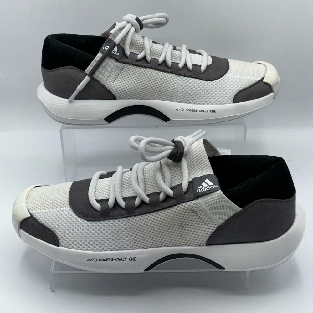 Size 8 - adidas Crazy 1 A/D AC8213 White Red Black